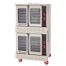 American Range MSD-DBL Double Deck Gas Convection Oven Standard Depth