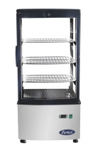 ATOSA 19" 3 Sides Glass with Right Hinged Glass 1 Door Countertop Cooler DSRC-28