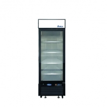 Atosa 24" Black Exterior Right Hinged Glass 1 Door Cooler MCF8725GR