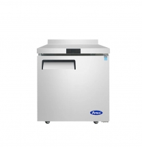 ATOSA 27" Stainless Steel Right Hinged Solid 1 Door Worktop Cooler MGF8408GR 