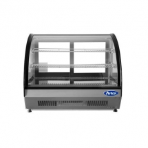 ATOSA 35.5" Countertop Front Curved Glass Display Cooler CRDC-46
