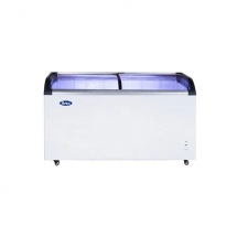 ATOSA 50" Curved Top Sliding Glass Horizontal 2 Doors Ice Cream Freezer MMF9113 