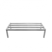 ATOSA SDA204812 48" x 20" x 12" Aluminum Heavy Duty Dunnage Racks 1800 Lbs Capacity