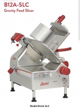 Berkel B12A-SLC Gravity Feed 12" Blade Meat Slicer - Automatic / Manual