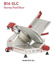 Berkel B14-SLC Gravity Feed 14" Blade Meat Slicer - Electric Manual Slicer