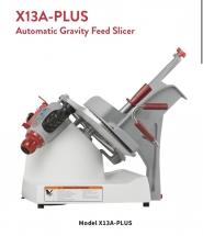 Berkel X13A-Plus Gravity Feed 13" Blade Meat Slicer - Electric Automatic Slicer