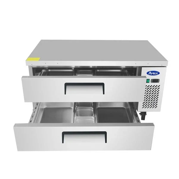 ATOSA  36" Refrigerated 2 Drawer Chef Base MGF8448GR