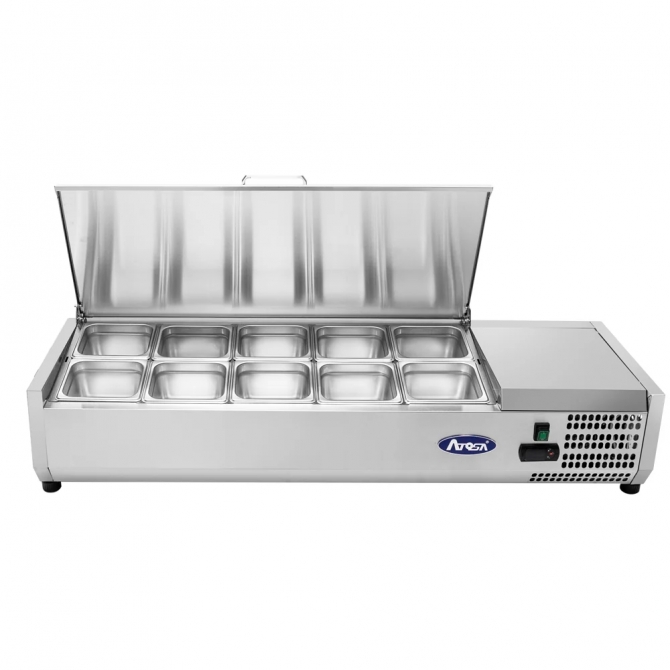 ATOSA 50" Refrigerated Countertop Prep Station MSCT-48-10