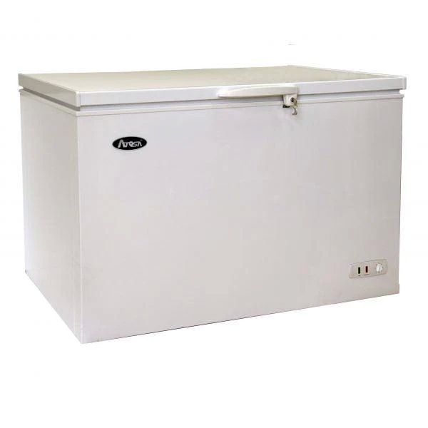 ATOSA 60.5" White Exterior Solid Top Chest Freezer MWF90161GR
