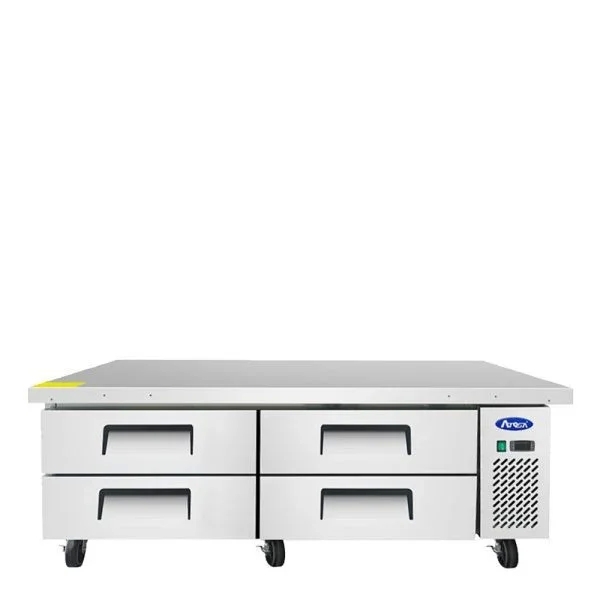 ATOSA 72" Refrigerated 4 drawer Chef Base MGF8453GR