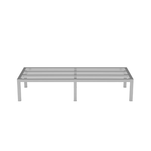 ATOSA SDA202408 24" x 20" x 8" Aluminum Heavy Duty Dunnage Racks 1800 Lbs Capacity