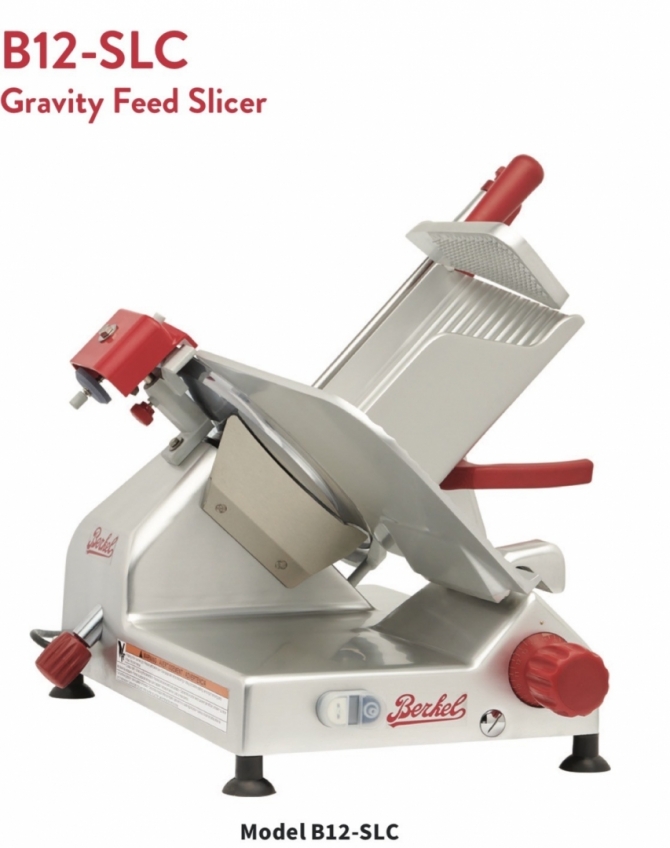 Berkel B12-SLC Gravity Feed 12" Blade Meat Slicer - Electric Manual Slicer