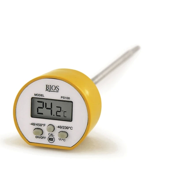 Bios Pocket Food Digital Thermometer with Calibration PS100