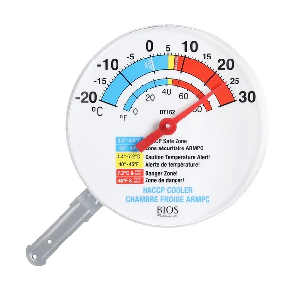Bios HACCP 6" Dial Cooler Thermometer DT162