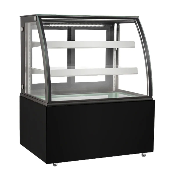 EFI CGCM-7147 71" Curved Glass Refrigerated Display Cooler / Case