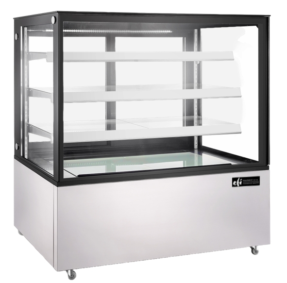 EFI CGSM-4956 37" Square Glass Refrigerated Display Cooler