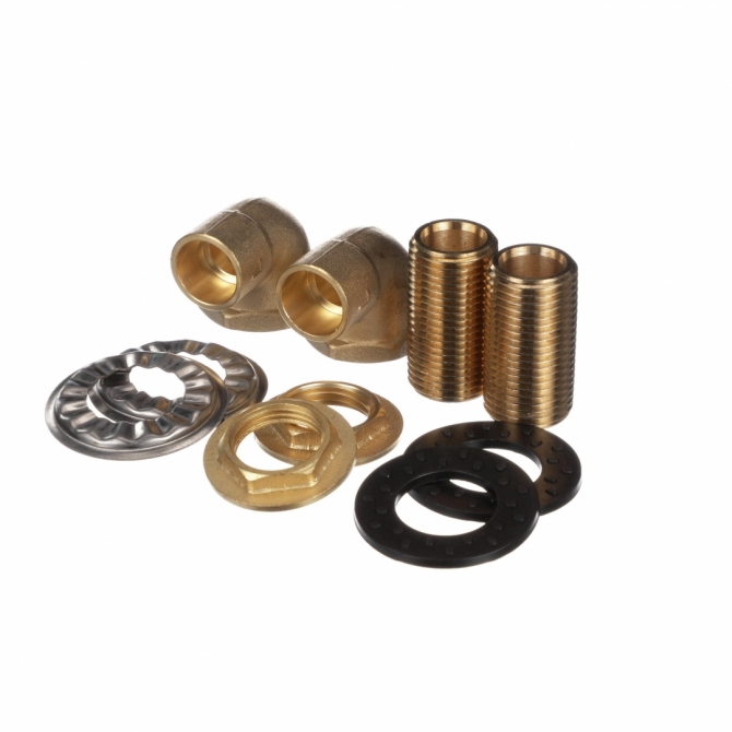 Encore® KL40-1000-Z Wall Mount Faucet Mounting Kit for all 1/2" Wall or Splash Mount Faucets (Retail Package)