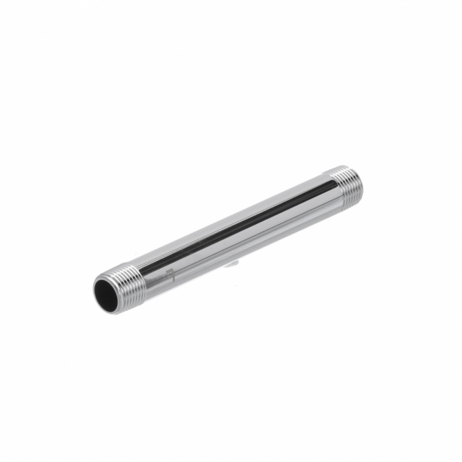 Encore® KL50-X153-5-Z Brass Chrome Plated 5" Rigid Riser Pipe 3/8" NPT for Pre-Rinse Retail Packaging