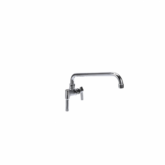Encore® KL55-7012SE1Z Brass Chrome Plated Add On Faucet with 12" Spout Retail Packaging
