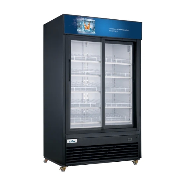 Glacier 47" Double Sliding Door Merchandiser Cooler GM-40SD