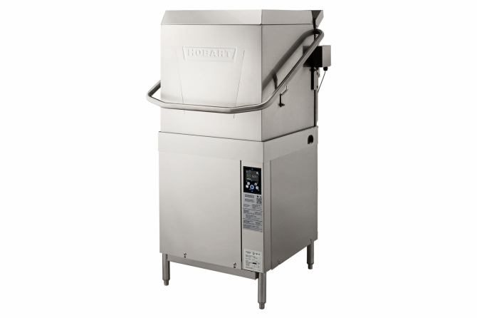 Hobart AM16-BAS Base Electric High Temperature Door Type Commercial Dishwasher 208-240/3 Phase
