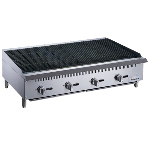 Inferno IRB-48 48" Cast Iron Radiant Broiler 