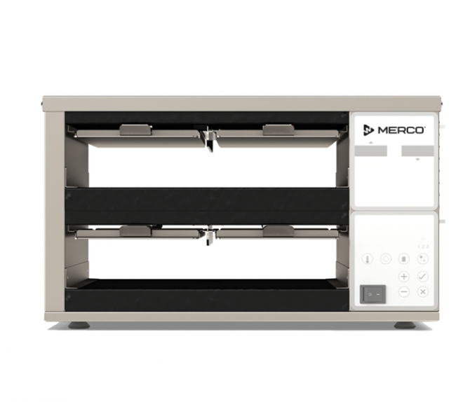 Merco Eco Holding Cabinet 2 shelves x 2 trays