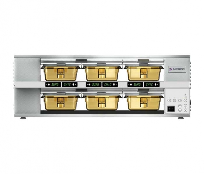 Merco Max Holding Cabinet  2 shelves x 3 trays 
