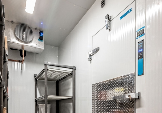 NORBEC Custom Walk in Cooler / Walk in Freezer 