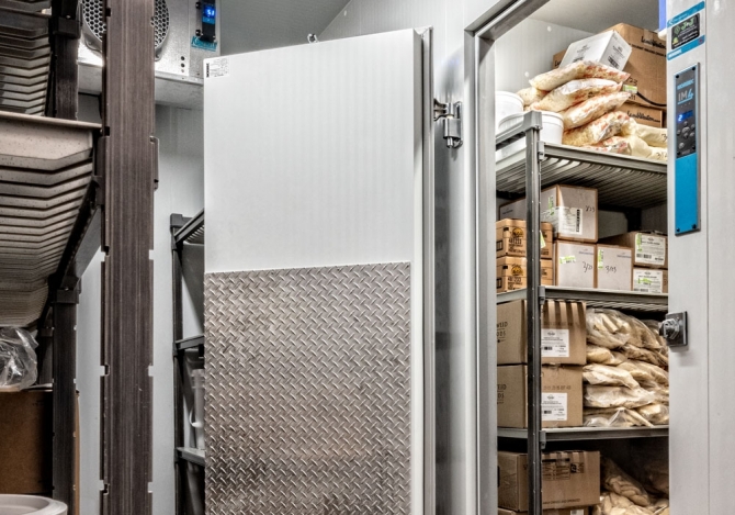 NORBEC Custom Walk in Cooler / Walk in Freezer 