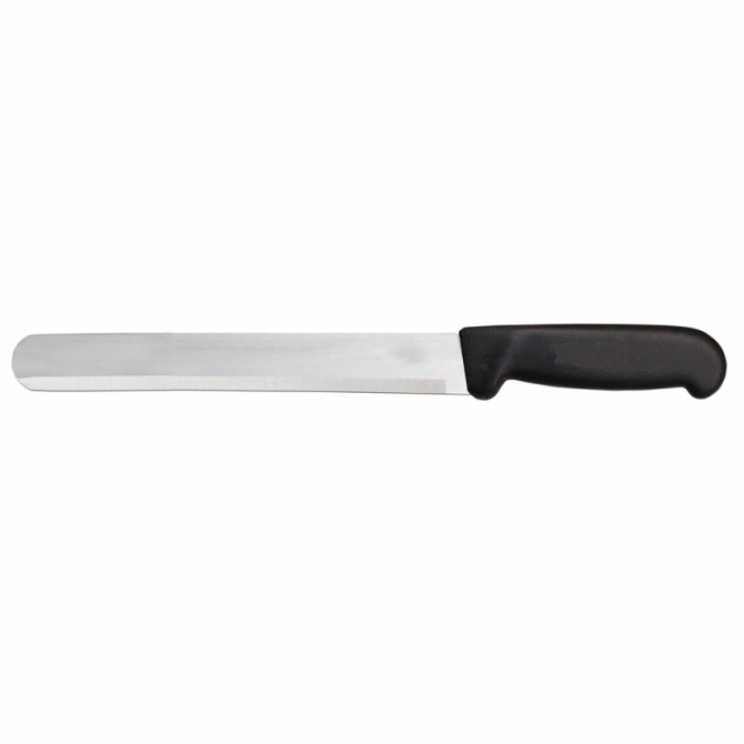 Omcan 12573 14" Slicing knife with Black Polypropylene Handle