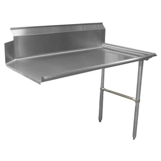Omcan 28479 60" Right side stainless steel clean dish table 