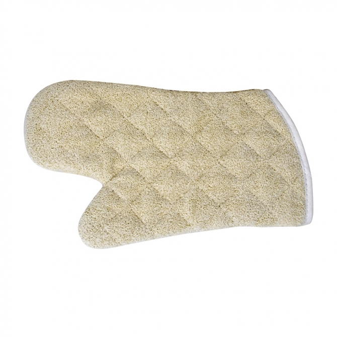 Omcan 46348 13" Terry-Cloth with Silicon Lining Oven Mitt