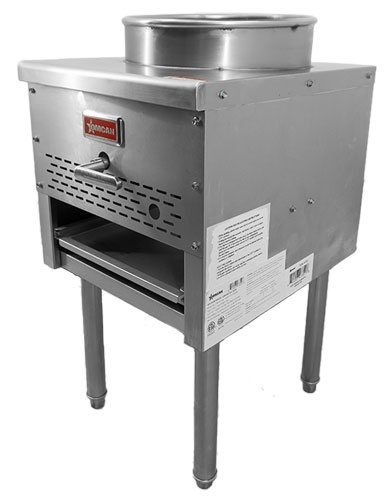 Omcan 47351 Wok Range 13" Ring 95,000 BTU – Natural Gas