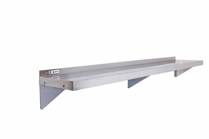 Omcan 48577 Stainless steel 16"x72" Wall Shelf 