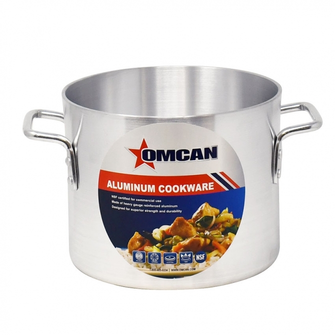 Omcan 8 QT Aluminum Stock Pot
