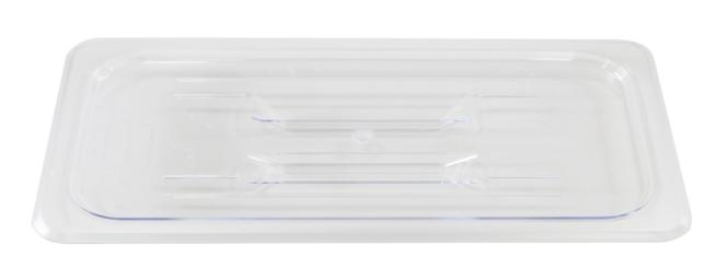 Omcan 80011 Polycarbonate Clear Cover Solid for Ninth size Food Pan