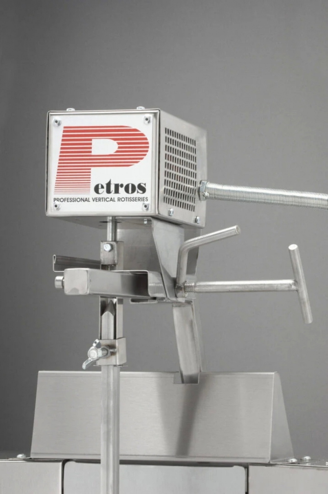 Petros RG-60 Professional Natural Gas Vertical Rotisserie’s / Gyros /  Shawarma / Doner