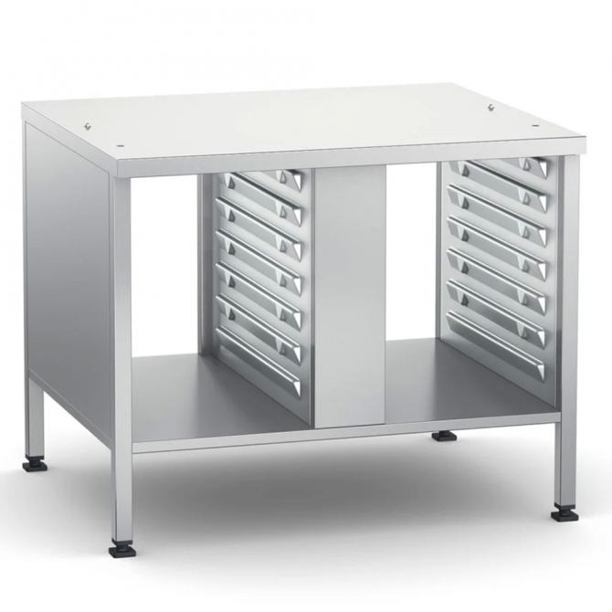 Rational 60.31.086 Stationary Equipment Stand for 6 half / 10-Half iCombi Classic/ iCombi Pro, Cabinet Base