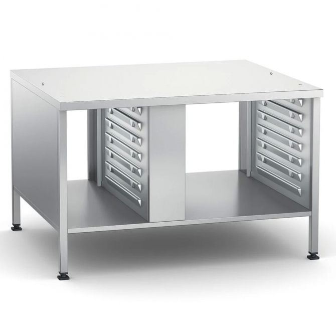 Rational 60.31.087 Stationary Equipment Stand for 6 full / 10-full iCombi Classic/ iCombi Pro, Cabinet Base