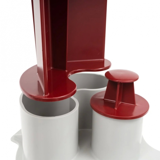 Robot Coupe R2N 3 Qt. Grey Composite Bowl Single Speed Combination Processor 