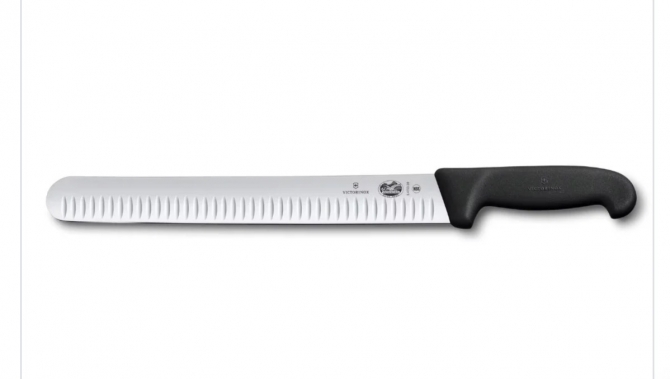 Victorinox 5.4723.30 Fibrox® 12" Slicing Knife Granton Blade
