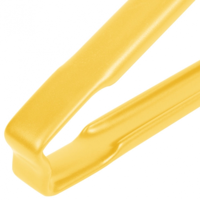 Vollrath 4780950 with Yellow handle one-piece scalloped 9" tongs 