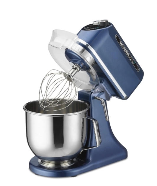 Waring WSM7L "Luna Series" 7 Qt Planetary Mixer with Dough Hook, Mixing Paddle, & Whisk
