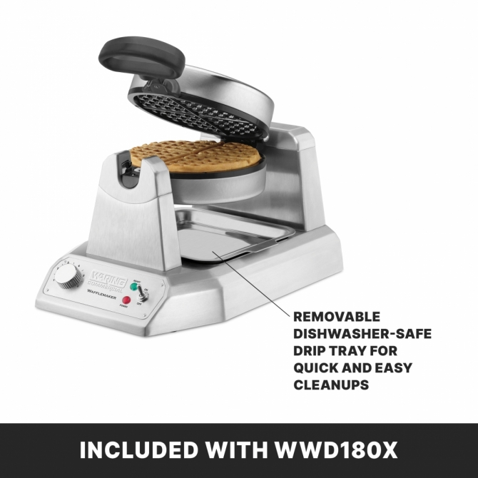 Waring WWD180X Single Classic Waffle Maker Electric 