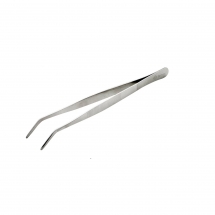 Browne 57515 Stainless Steel 8" Curve Precision Tongs