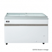Celcold 70" CEF70 Top Horizontal Sliding Glass Door Ice Cream Cabinet