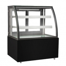 EFI CGCM-4747 47" Curved Glass Refrigerated Display Cooler / Case