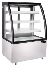 EFI CGCM-4956 49" Curved Glass Refrigerated Display Cooler / Case