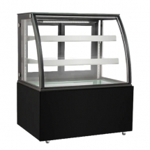 EFI CGCM-7147 71" Curved Glass Refrigerated Display Cooler / Case